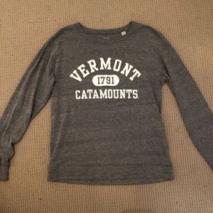 University of Vermont long sleeve